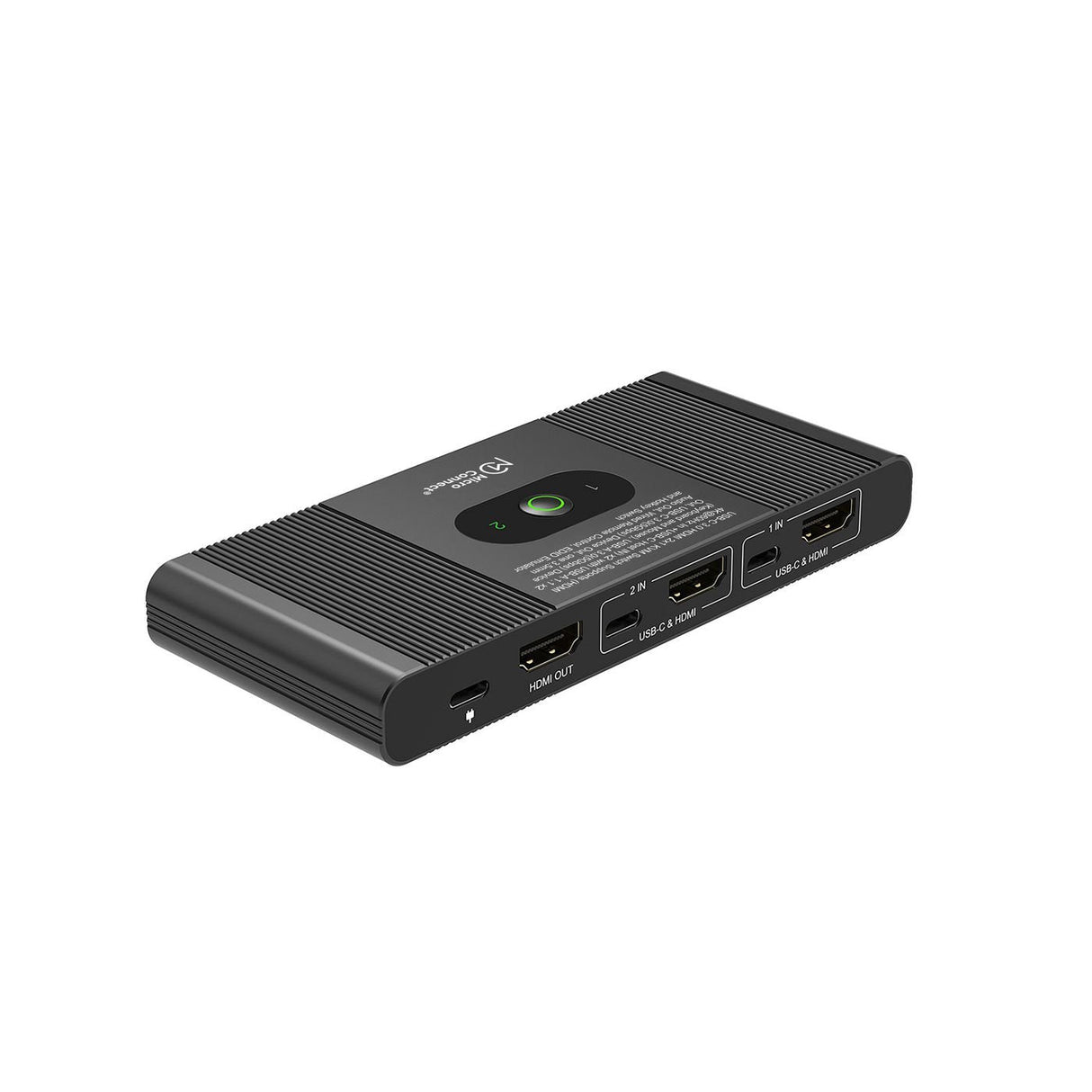 Hdmi & Usb-C Kvm Switch 2-Port