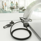 EAN 8435739901229 - AISENS ASLK-D40K04-BK cable antirrobo Negro 1,5 m imagen 5