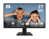 Monitor  Msi Pro Mp275de Led (27 Pulgadas), Negro, Fullhd, Ips, Adaptive-Sync, Hdmi, Vga, Panel De 100 Hz)