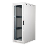 Roline 19-Zoll Serverschrank Pro 36 He, 600x1000 Bxt Grau Plexiglas
