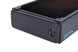 Alphacool Nexxxos Xt45 Bloque De Radiador Negro, Bloque De Radiador, Cobre, Metal, Negro, 1/4", 1,5 Bar, 12 Cm