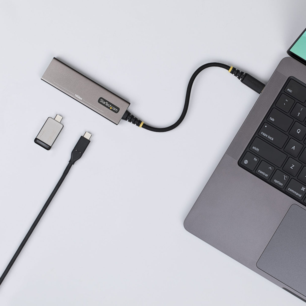 Hub Usb-C De 4 Puertos Ladron Cpnt