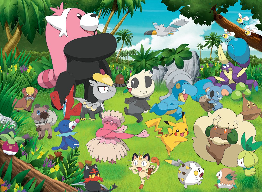 Puzzle Pokemon Xxl 300pzs
