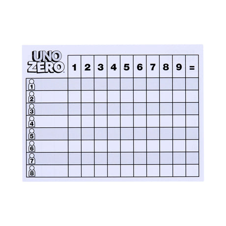 EAN 0194735331857 - Games UNO Zero Juego De Cartas Perder las cartas imagen 4
