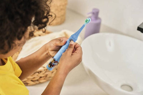 EAN 4260486336437 - happybrush Eco Vibe Kids Niño Cepillo dental vibratorio Azul imagen 6