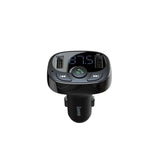 Fm Transmitter Fm To The Car Lighter Socket Baseus Cctm-01 (Microsd, Usb 2.0)