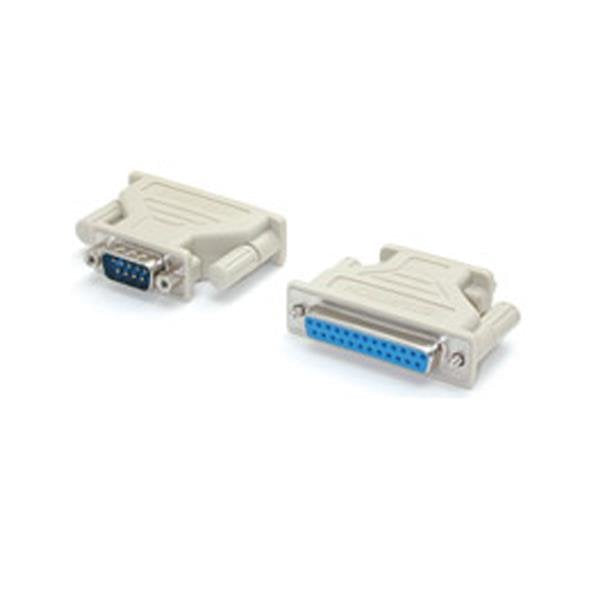 Adaptador Conversor Serie Db9 Acabl Db9 A Db25 Macho A Hembra