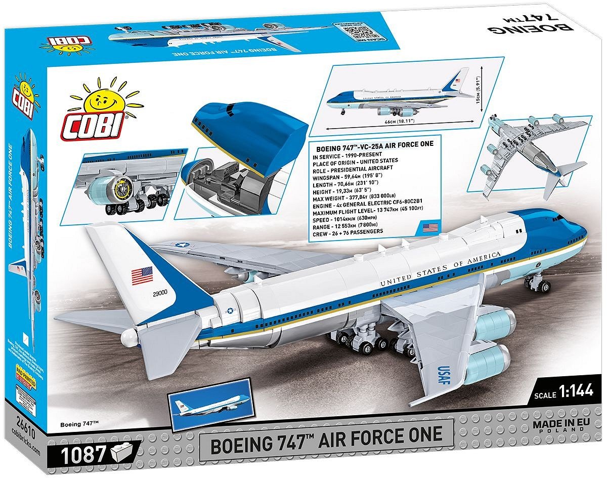 Cobi Boeing 747 Air Force One Cobi-26610