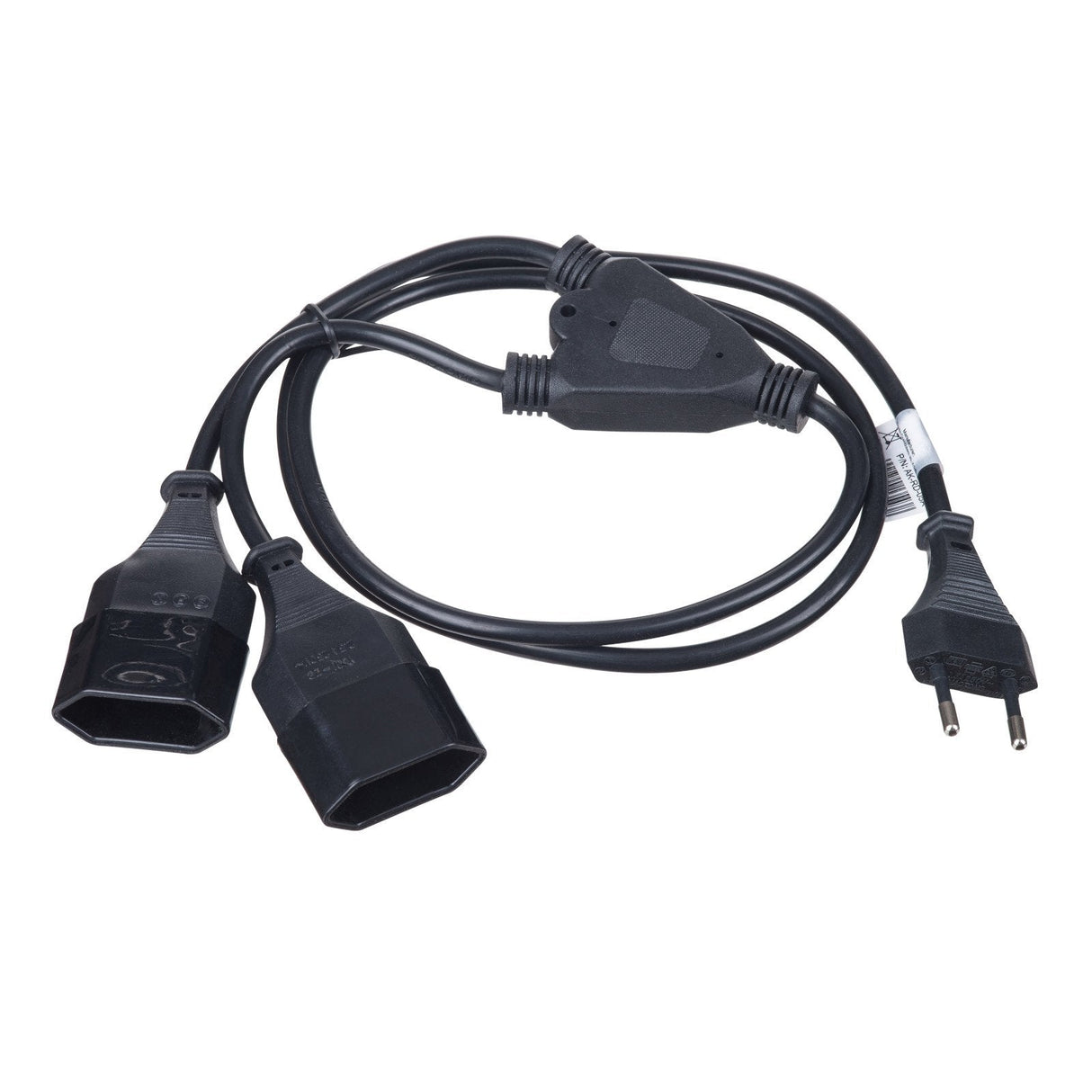 Akyga Ak-Rd-05a Cable De Alimentacion Y Eu Tipo C Plug To 2x Hembra Eu Tipo C Plug 1.2