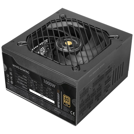EAN 8435693110163 - Mars Gaming MPB1000PSI unidad de fuente de alimentación 1000 W 24-pin ATX ATX Negro imagen 1
