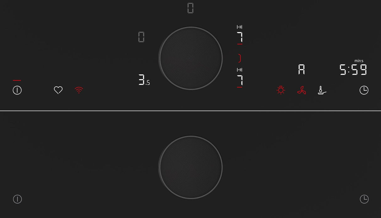 Neff T68ptv4l0 N 90, Placa Autosuficiente Negra, 80 Cm T68ptv4l0