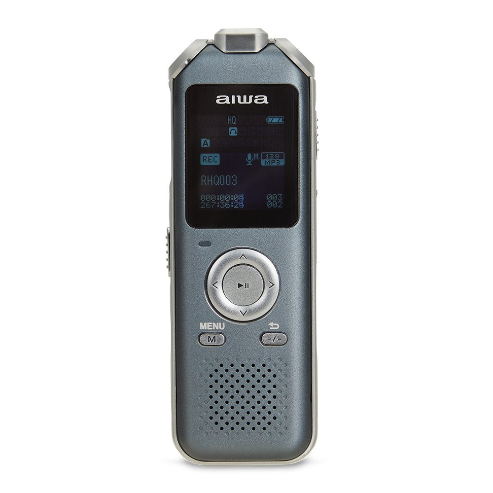 Aiwa Dvr-M700 Azul Grabadora De Voz Digital 16gb