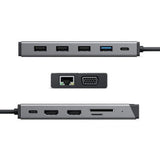EAN 9350784100511 - ALOGIC DUCDDV3V2 base para portátil y replicador de puertos Alámbrico USB 3.2 Gen 1 (3.1 Gen 1) Type-A +  imagen 3