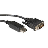 EAN 7611990186341 - ROLINE 11.04.5612 adaptador de cable de vídeo 5 m DisplayPort DVI Negro imagen 1