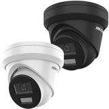 Hikvision Ds-2cd2343g2-Li(2.8mm) Cámara De Red Tipo Turret De 4 Mp Con Acusense Y Luz Híbrida Inteligente Fija