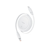 EAN 6932172657499 - Baseus Free2Pull cable USB 1 m USB C Blanco imagen 2
