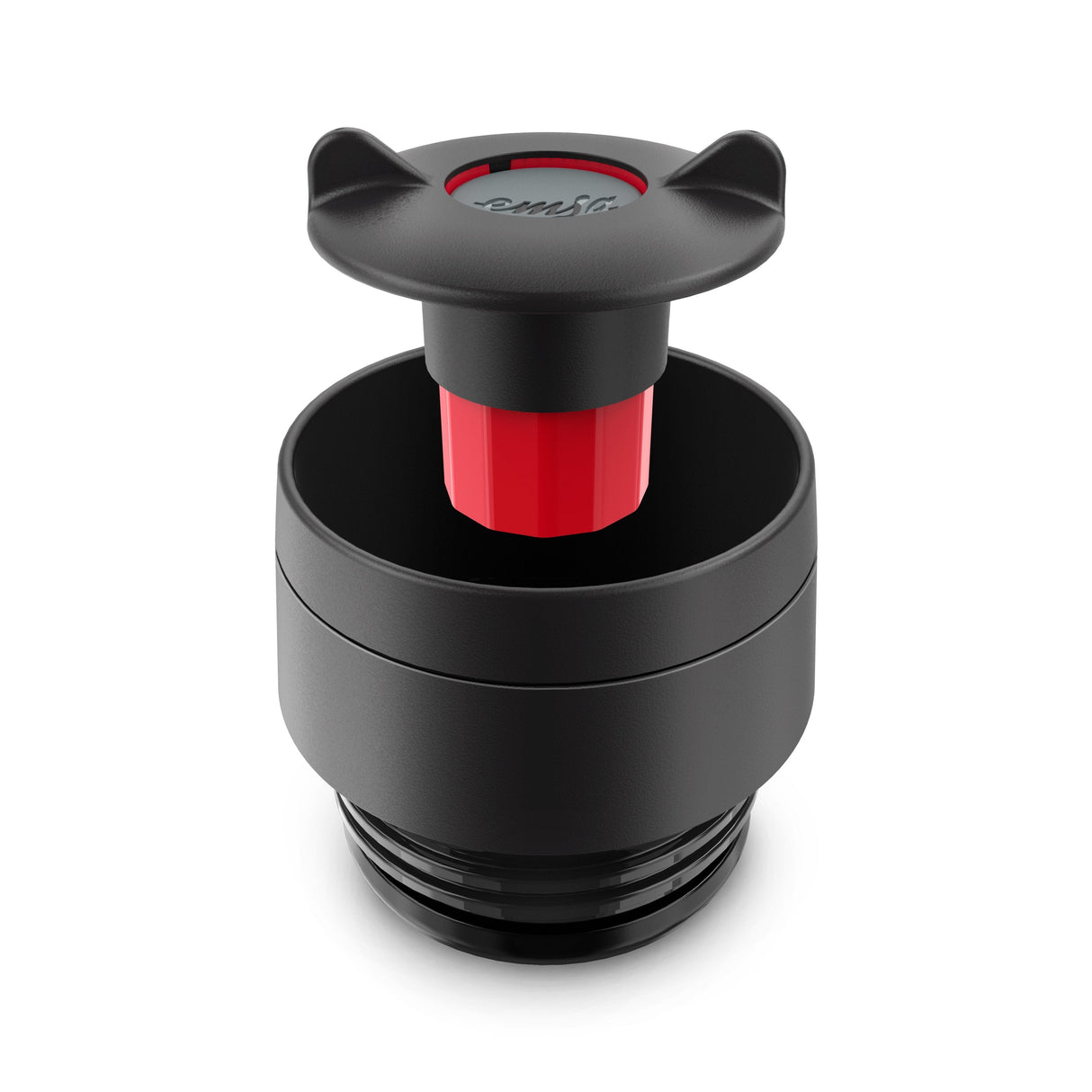 Emsa Travel Mug Taza Térmica Classic Grande Rojo Oscuro/Acero Inoxidable, 0,5 Litros N2022200