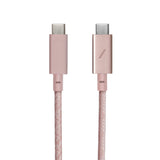 Native Union Belt Cable Usb-C To Usb-C Pro 2,4m Rose