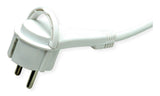Roline 4-Fach Steckdosenleiste Mit Schalter, Rund, Usb-Charger A+C, Blau, 1,5 M