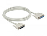 Delock Serielles Cable D-Sub 25 Stecker Zu Buchse 3 M