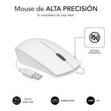 Teclado Y Ratón Subblim Combo Business Slim Silencioso Blanco Español