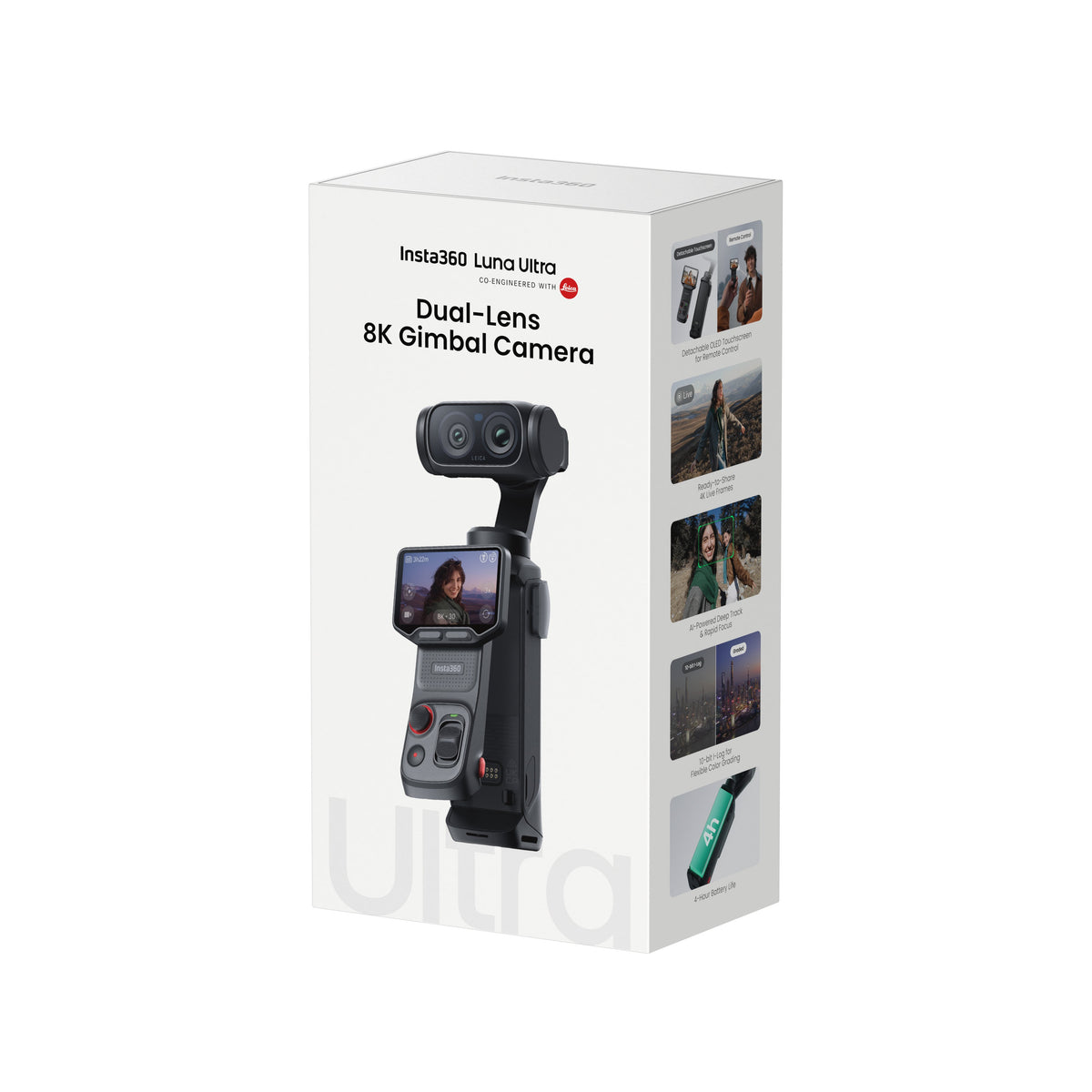 EAN 6942590201778 - Insta360 Luna Ultra cámara para deporte de acción 200 MP 8K Ultra HD CMOS 25,4 / 1 mm (1 / 1") Wifi 233 g imagen 29