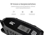 EAN 5903317222361 - Green Cell Charger for accumulators 6V 12V 4A with diagnostics function 6/12 V Negro imagen 3