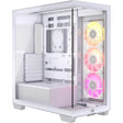 EAN 0840006688396 - Corsair iCUE LINK 3500X RGB Midi Tower Blanco imagen 1