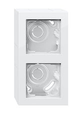 Gira 106229 Ap-Carcasa 2f + Marco Gira E2 Blanco Puro