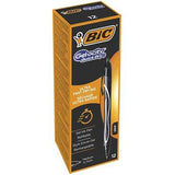 Bic Bolígrafo Tinta De Gel Retráctil Gel-Ocity Quick Dry Negro