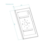 Marco Antirrobo Para Tablet Tooq Tqatte2601-L-B Negro