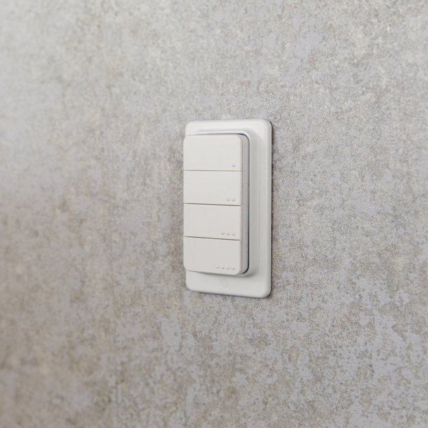 Shelly Blu Rc Botón 4, Botón Blanco Shelly_b_rc_4