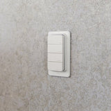 Shelly Blu Rc Botón 4, Botón Blanco Shelly_b_rc_4