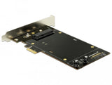 Tarjeta Delock Pcie X1 Para 2x Sata Hdd/Ssd, Controlador   90349