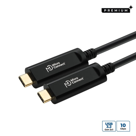 EAN 5704174261254 - Microconnect MC-USB3.1C15OP cable USB USB 3.2 Gen 2 (3.1 Gen 2) 15 m USB C Negro imagen 1