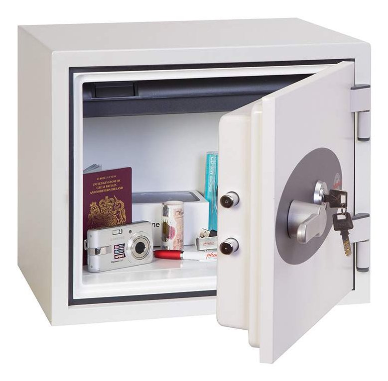 EAN 5032548003361 - Phoenix Safe Co. Titan FS1281K Caja fuerte empotrada en el suelo 19 L Acero Blanco imagen 4