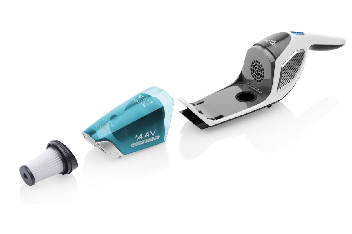 EAN 8590393310630 - Eta ETA344790010 aspiradora de mano Negro, Azul, Blanco Sin bolsa imagen 14