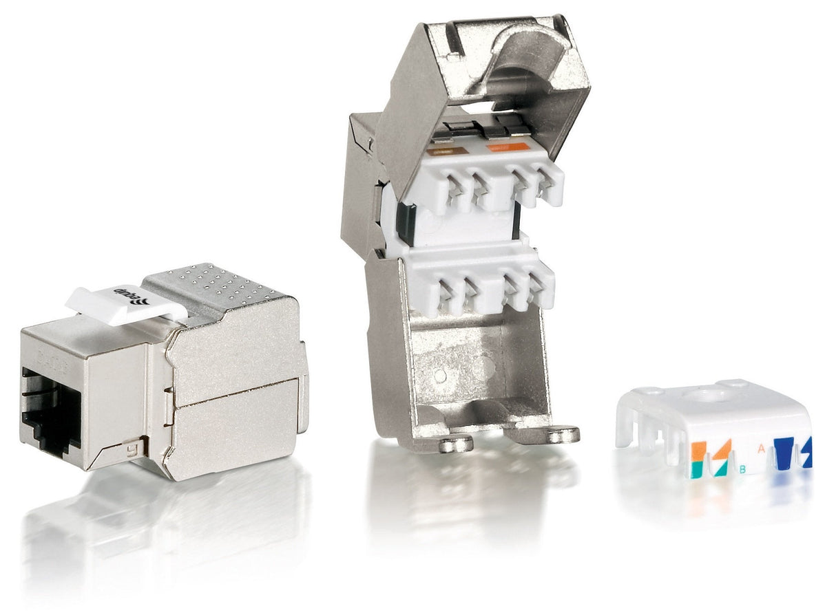 Equip Kit 8 Uds Conector Hembra Rj45 Ftp Cat6 Panel Keystone Tool Freeâ 767211