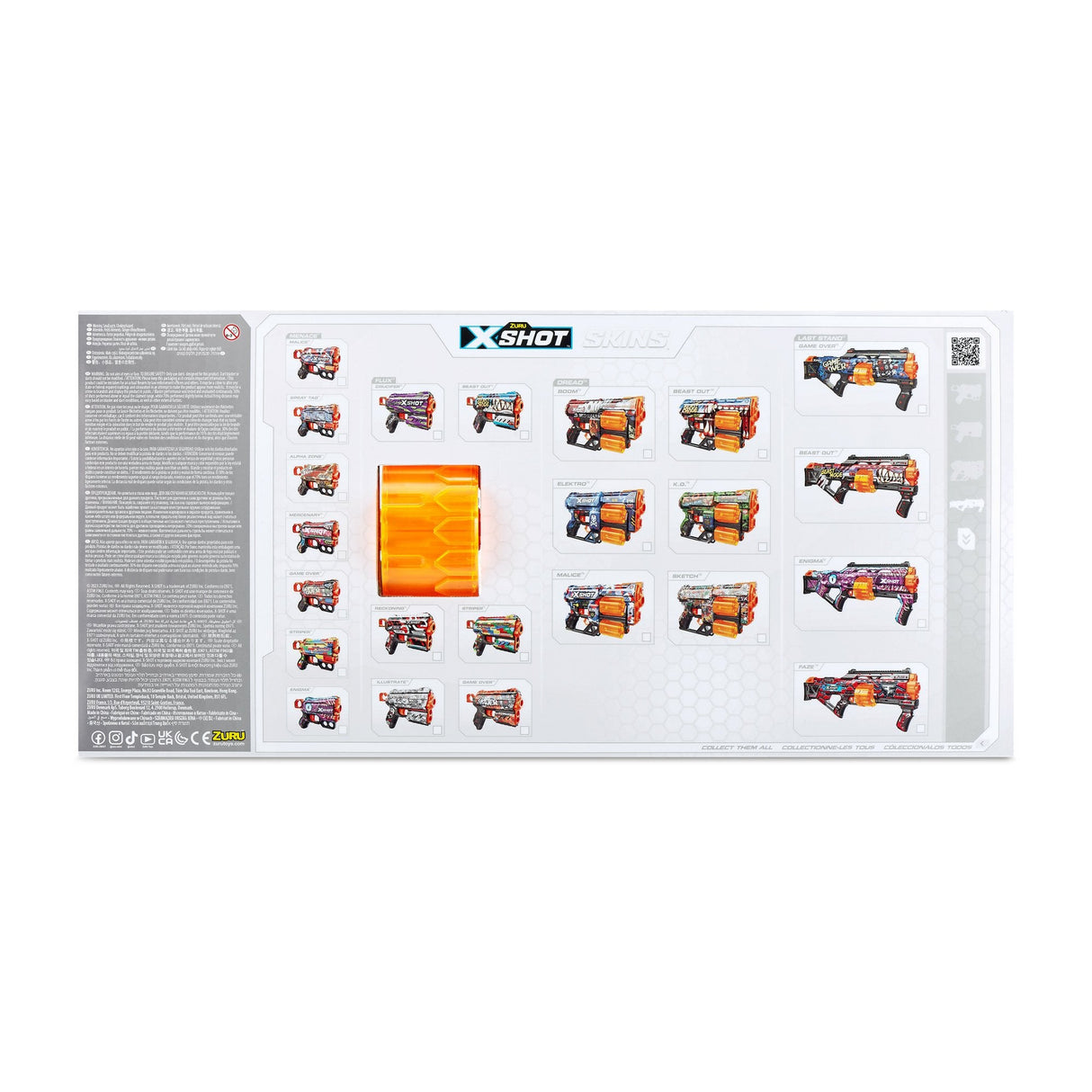 Lanzador Zuru X-Shot - Last Stand Faze, Dart Blaster 36518h