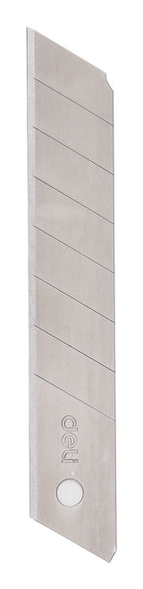 Deli Paq.10 Recambios Cuchilla Cutter 18mm