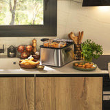 EAN 8435484043021 - Cecotec Cleanfry Luxury 4000 Sencillo 4,2 L Independiente 3270 W Freidora Negro, Acero inoxidable imagen 5