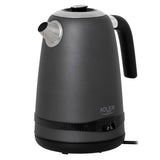 EAN 5905575902948 - Adler AD 1295G tetera eléctrica 1,7 L 2200 W Negro, Acero inoxidable, Gris imagen 3