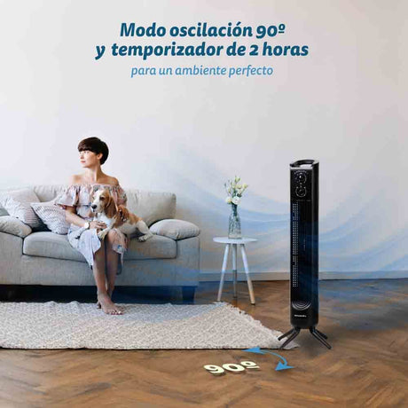 EAN 8426156018157 - Grunkel TF-324LNG ventilador Negro imagen 4