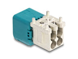 Delock 90113 Mini Fakra Z Macho Cuádruple Acodado Tipo-A Para Circuito Impreso