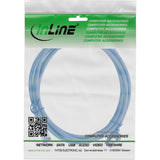 Inline® Cable De Red Slim, Cat.6a, S/Ftp, Tpe (Lszh) Flexible, Poe, Blue, 7.5m