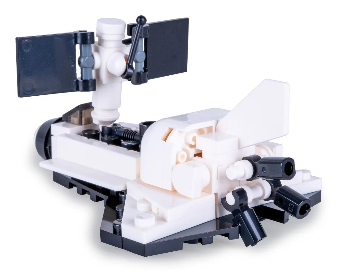 Jamara Cada Space Shuttle Bricks Blanco 8+
