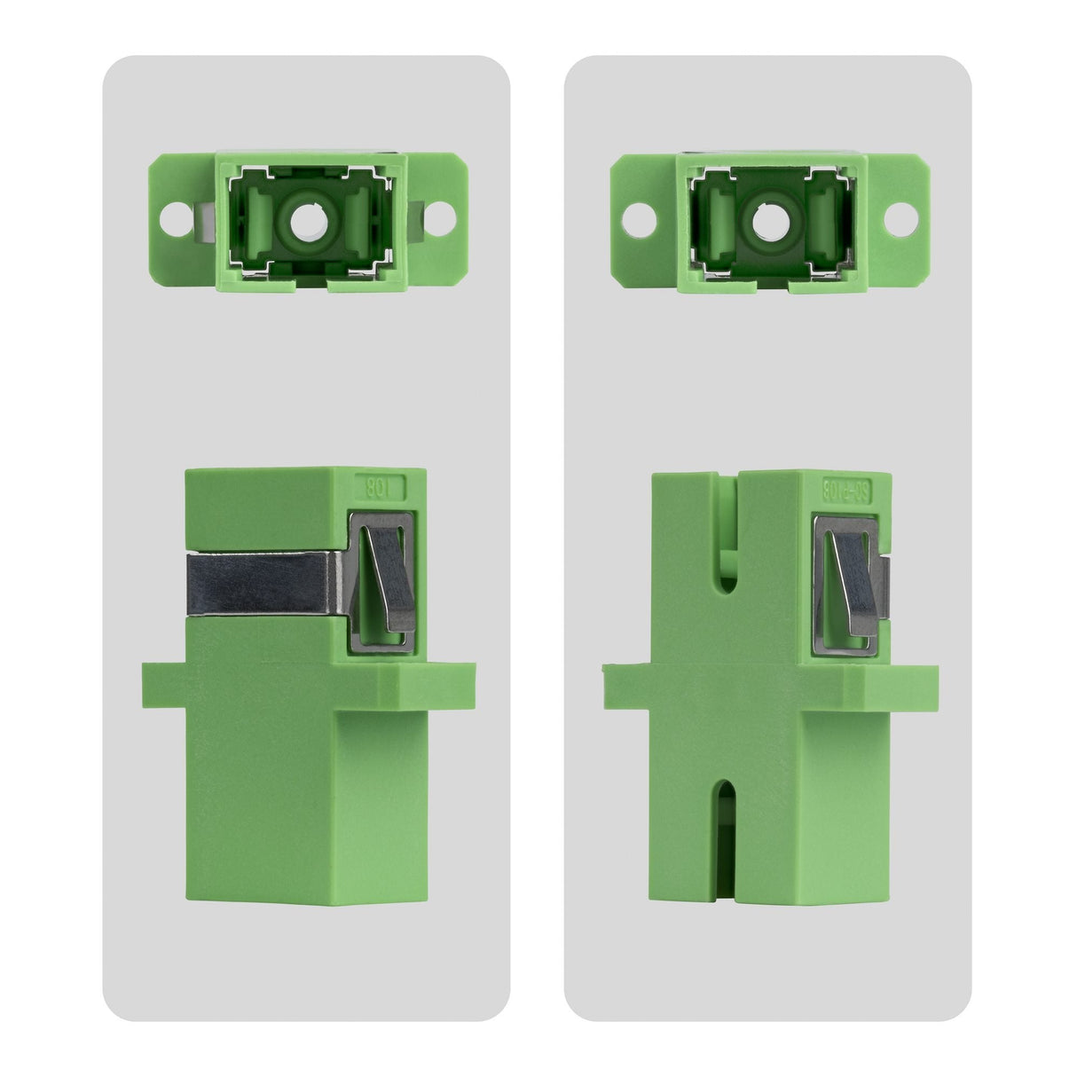 Sc To Sc Coupler 10 Pack, Os2  Single Mode Sc Fiber Optic
