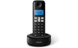 Teléfono Inalámbrico Philips D1611b 34 Negro