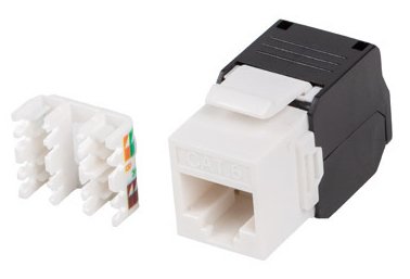 Lanberg Modul Keystone Gniazdo Rj45 - Beznarzedziowy Utp Kat. 6