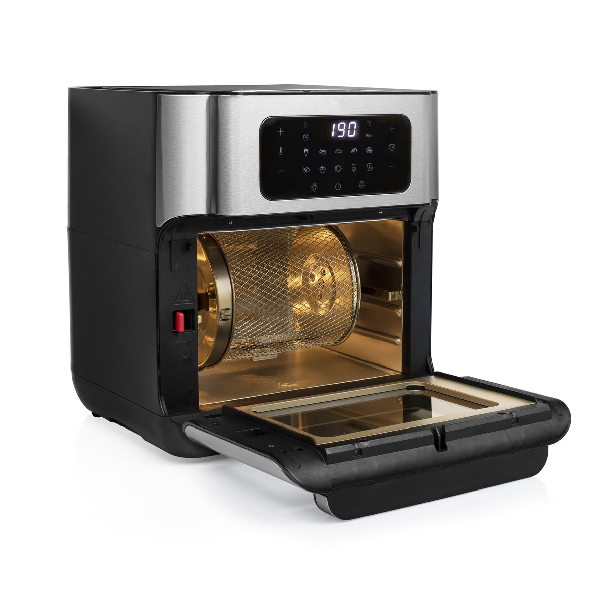 EAN 8713016091451 - Princess 182065 Sencillo 10 L Independiente 1500 W Freidora de aire caliente Plata imagen 43